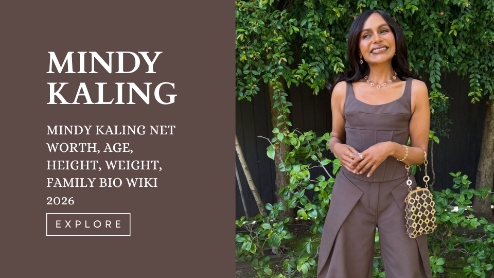 Mindy Kaling Net Worth, Age, Height, Weight, Family Bio Wiki 2026